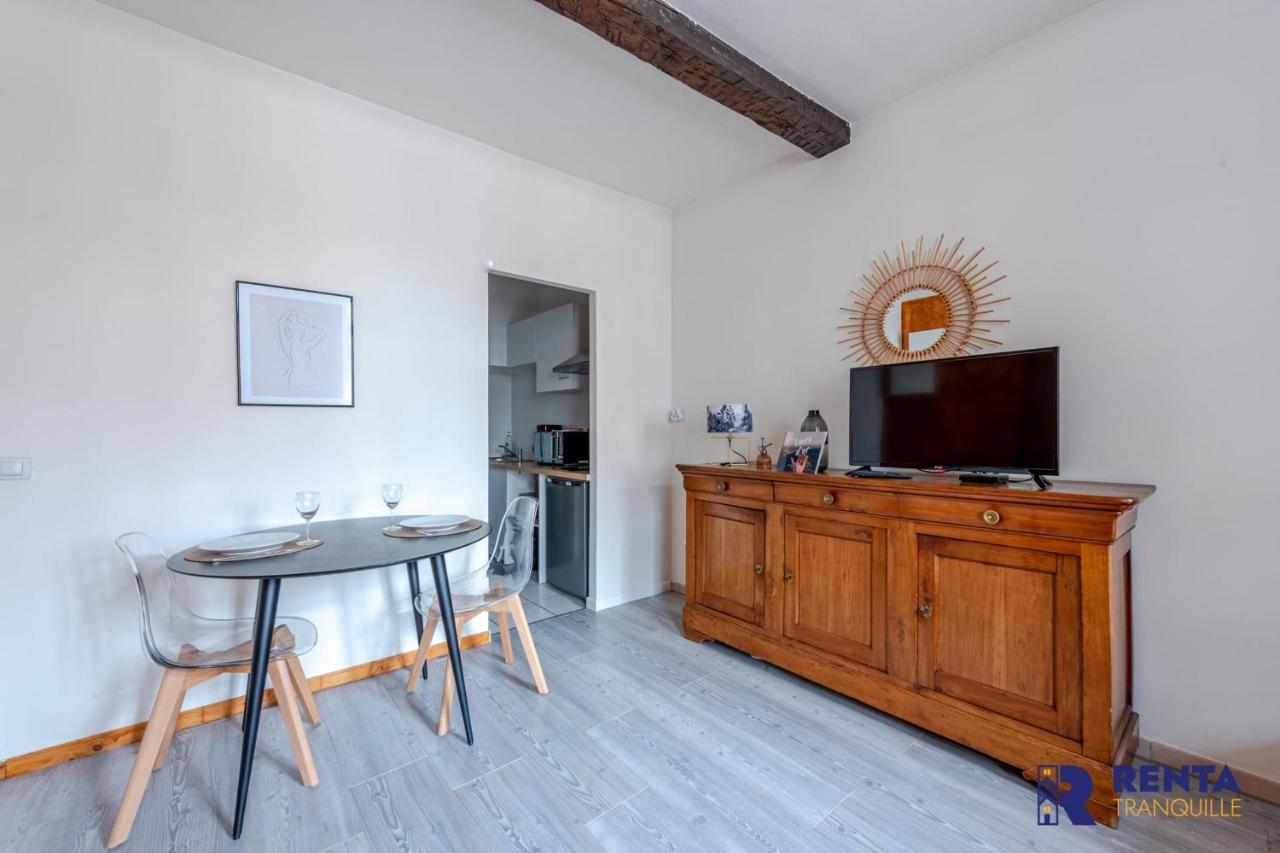 Entre Terre Et Mer Wifi Studio Cosy 2 Pers بيربينيو المظهر الخارجي الصورة