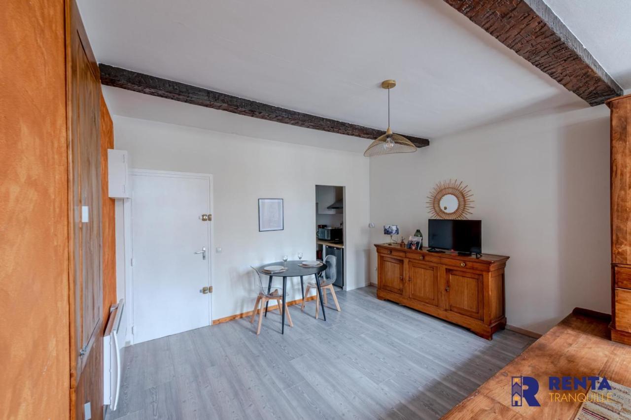Entre Terre Et Mer Wifi Studio Cosy 2 Pers بيربينيو المظهر الخارجي الصورة